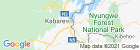Bukavu map